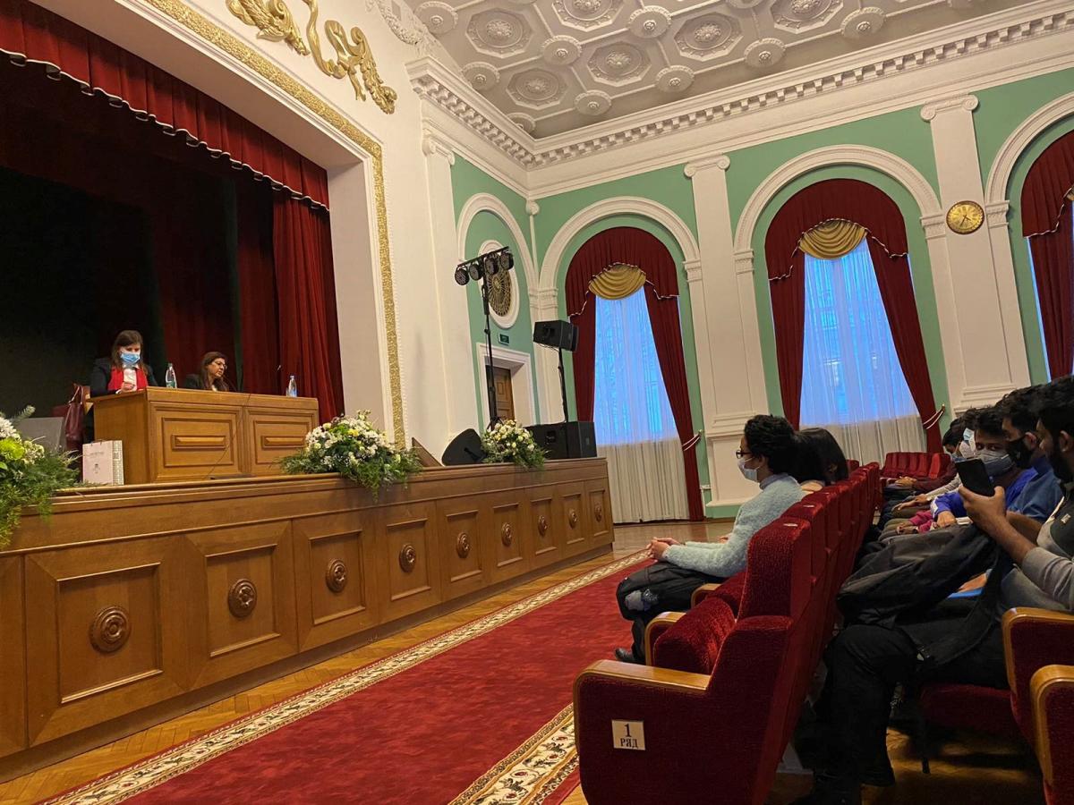Встреча со студентами из Шри-Ланки, которые обучаются в БНТУ